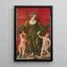 La femme d'Hasdrubal et ses enfants - Ercole de Roberti — ingelijst kunstwerk aan de muur