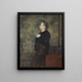 Edvard Grieg Composer - Erik Werenskiold — framed artwork on a wall