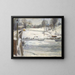 De Lysaker - Erik Werenskiold — framed artwork on a wall