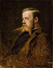 portret van de schilder Nikolai Ulfsten - Erik Werenskiold — weergave van het kunstwerk