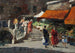 Markt scène - Erma Zago — weergave van het kunstwerk