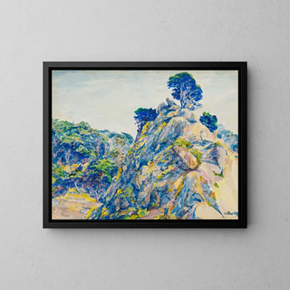 Point Lobos - Ernest Haskell — ingelijst kunstwerk aan de muur