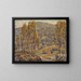 Beukenbomen - Ernest Lawson — ingelijst kunstwerk aan de muur