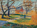 Landelijk huisje - Ernest Lawson — weergave van het kunstwerk