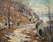Route le long des Palissades - Ernest Lawson — weergave van het kunstwerk