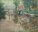 De Bronx Rivier - Ernest Lawson — weergave van het kunstwerk