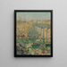 Uitzicht op de brug - Ernest Lawson — ingelijst kunstwerk aan de muur
