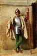 Un garde - Ernest Meissonier — weergave van het kunstwerk