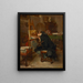 Een schilder - Ernest Meissonier — ingelijst kunstwerk aan de muur