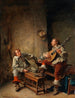 Een lied - Ernest Meissonier — weergave van het kunstwerk
