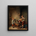 Een lied - Ernest Meissonier — ingelijst kunstwerk aan de muur