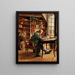 The Bibliophile - Ernest Meissonier — ingelijst kunstwerk aan de muur