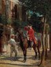 La Coupe de l'Étrier - Ernest Meissonier — weergave van het kunstwerk
