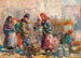 Op de markt - Ernő Erb — weergave van het kunstwerk