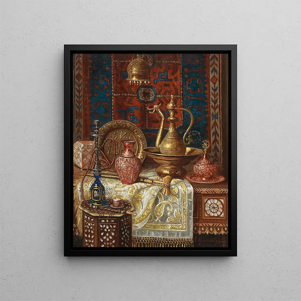 Ernst Czernotzky - A Still Life with Oriental Objects.webp