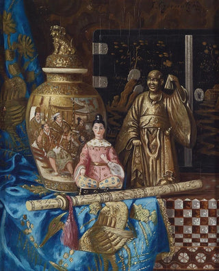 Ernst Czernotzky - Stillleben Mit Asiatischen Antiquitten.webp