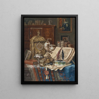 Ernst Czernotzky - Stillleben Mit Muschelpokal.webp
