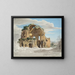 Tempel van Minerva Medica in Rome - Ernst Fries — ingelijst kunstwerk aan de muur
