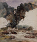 La grotte de Neptune près de Tivoli - Ernst Fries — weergave van het kunstwerk