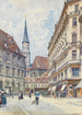 Stallburggasse - Ernst Graner — weergave van het kunstwerk