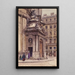 The Portal of Saint Peter's Church in Vienna - Ernst Graner — framed artwork on a wall