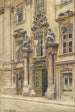 The portal of the old town hall in Wipplingerstraße in Vienna - Ernst Graner — artwork view