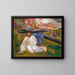 Christ Painting - Ernst Josephson — framed artwork on a wall