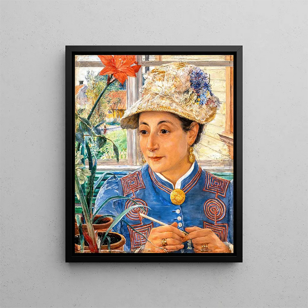 Jeanette Rubenson - Ernst Josephson — framed artwork on a wall