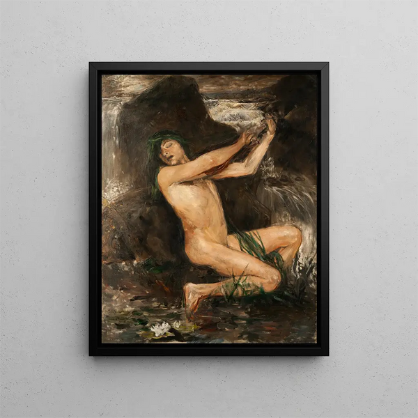 L'Esprit de l'Eau - Ernst Josephson — ingelijst kunstwerk aan de muur