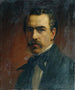 Zelfportret - Ernst Lafite — weergave van het kunstwerk