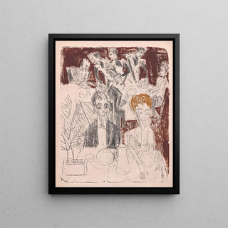 Ernst Ludwig Kirchner - At the Table.webp