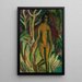 Nu sortant de la forêt - Ernst Ludwig Kirchner — ingelijst kunstwerk aan de muur