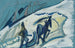 Landbouwer met slee te paard - Ernst Ludwig Kirchner — weergave van het kunstwerk