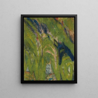 Ernst Ludwig Kirchner - Bergwald mit Haus.webp