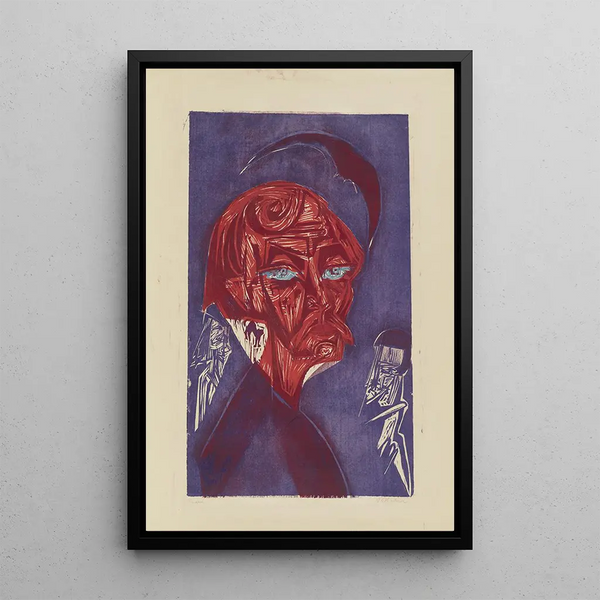 Ernst Ludwig Kirchner - Blonder Maler Bildnis Karl Stirner.webp