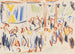 Het concert in het park - Ernst Ludwig Kirchner — weergave van het kunstwerk