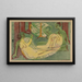 Drie naakten in het bos - Ernst Ludwig Kirchner — ingelijst kunstwerk aan de muur