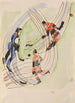 Joueur de hockey - Ernst Ludwig Kirchner — weergave van het kunstwerk
