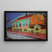 Huizen in Dresden - Ernst Ludwig Kirchner — ingelijst kunstwerk aan de muur
