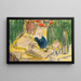 van Kirchner en Dodo in Café Dresden - Ernst Ludwig Kirchner — ingelijst kunstwerk aan de muur