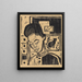 Andreas, de leider van de jongens - Ernst Ludwig Kirchner — ingelijst kunstwerk aan de muur