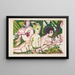 Vrouwen naakt met een kind in het bos - Ernst Ludwig Kirchner — ingelijst kunstwerk aan de muur