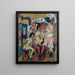 Nus en studio - Ernst Ludwig Kirchner — ingelijst kunstwerk aan de muur