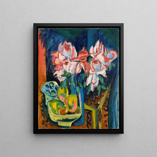 Ernst Ludwig Kirchner - Pink Roses.webp