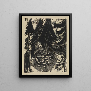 Ernst Ludwig Kirchner - Sanatoriumsspaziergang.webp