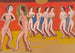 Dansschool Wigman - Ernst Ludwig Kirchner — weergave van het kunstwerk