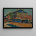 Villa in Dresden - Ernst Ludwig Kirchner — ingelijst kunstwerk aan de muur