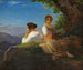 Twee Italianen - Ernst Meyer — weergave van het kunstwerk
