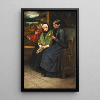 Ernst Oppler - Beim Gebet.webp