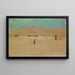 Caravane - Ernst Schiess — ingelijst kunstwerk aan de muur
